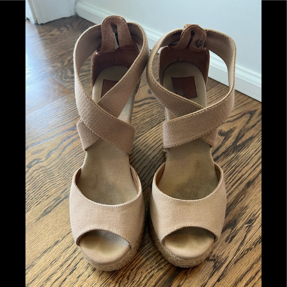 Tory Burch espadrilles elastic crisscross